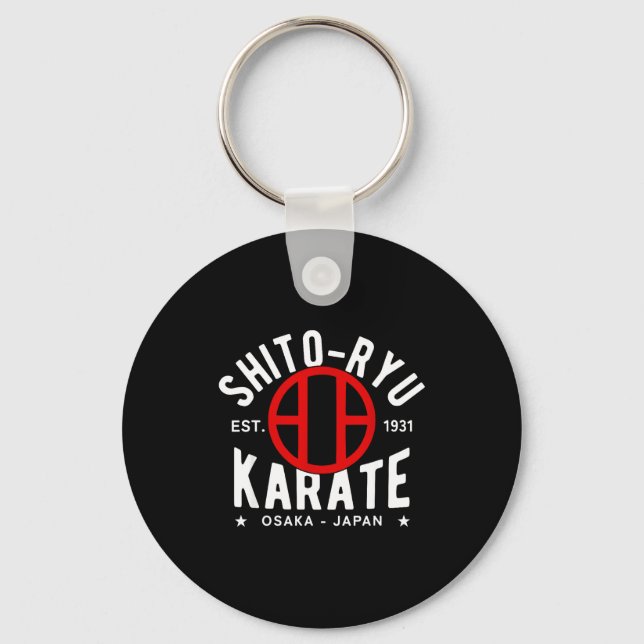 O Ryu Karate Do Martial Arts Japan Tokyo  Keychain (Front)