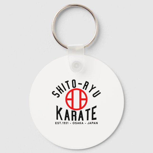 O-ryu Karate Japan Martial Arts  Keychain (Front)