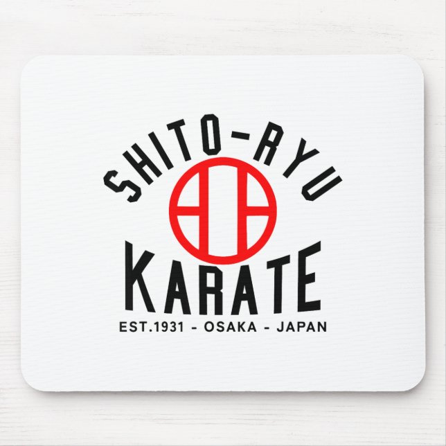 O-ryu Karate Japan Martial Arts  Mouse Pad (Front)