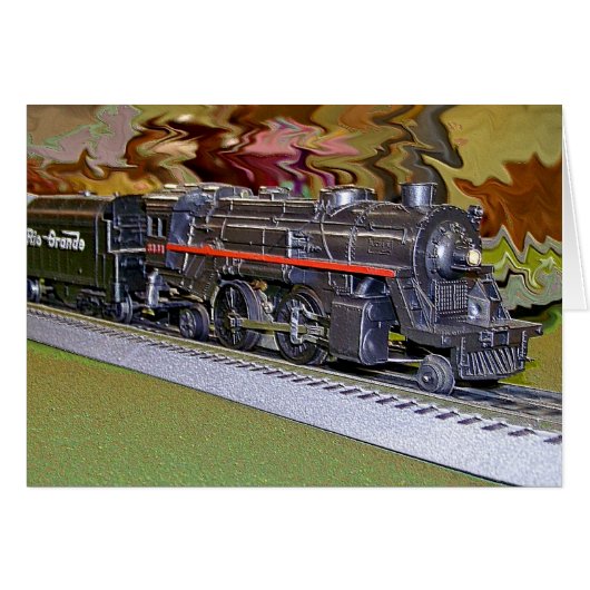 O Scale Model Train Cards (Front Horizontal)