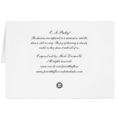 O, So Pretty! Cards (Back Horizontal)