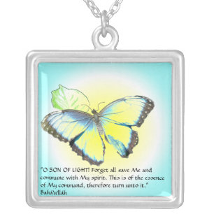 O Son of Light Silver Plated Necklace