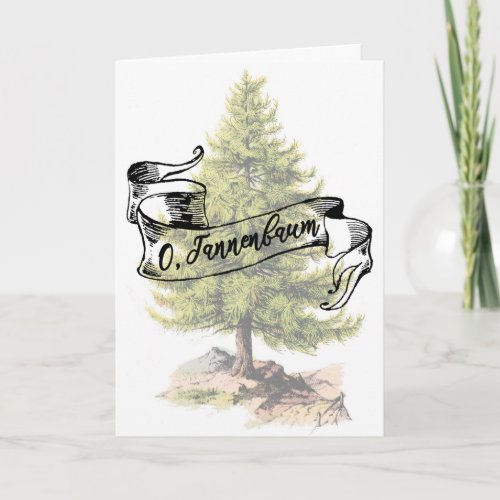 O Tannenbaum Christmas Card