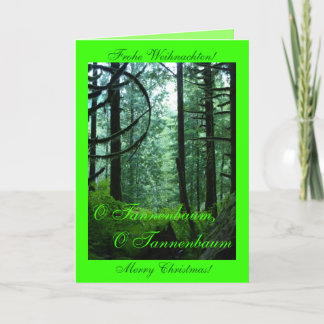 O Tannenbaum, O Tannenbaum Holiday Card