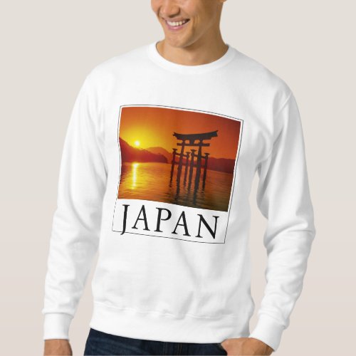 O_Torii Gate Itsukushima Shrine  Miyajima Japan Sweatshirt