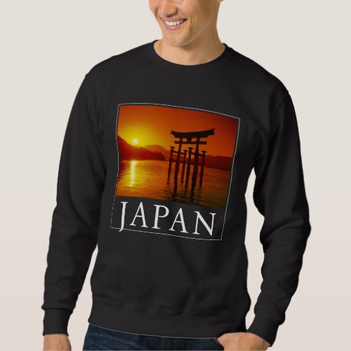 O_Torii Gate Itsukushima Shrine  Miyajima Japan Sweatshirt