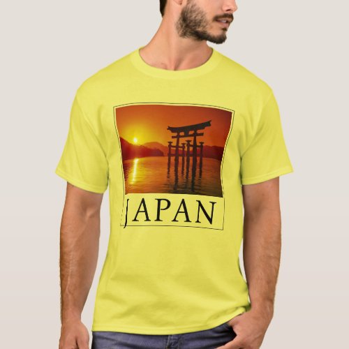 O_Torii Gate Itsukushima Shrine  Miyajima Japan T_Shirt