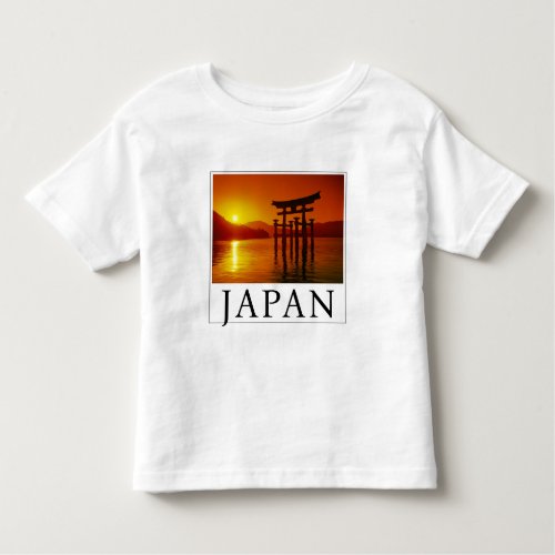 O_Torii Gate Itsukushima Shrine  Miyajima Japan Toddler T_shirt