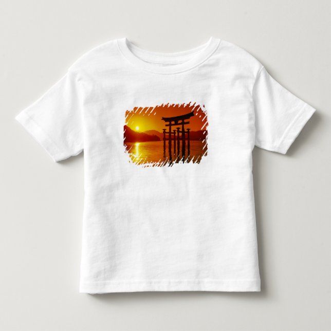 O-Torii Gate, Itsukushima shrine, Miyajima, Toddler T-shirt (Front)