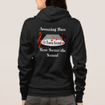 O-town Sound Fleece Jacket Bass Hoodie at Zazzle