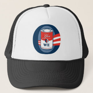 "O, Yes We Can" Caps. Trucker Hat
