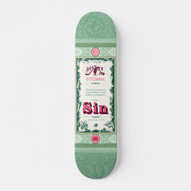 OAD´s SIN Skateboard Deck (Front)