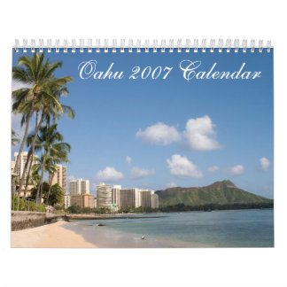 Oahu 2007 Calendar
