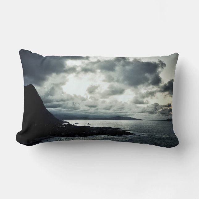 Oahu Dream  Lumbar Pillow (Front)