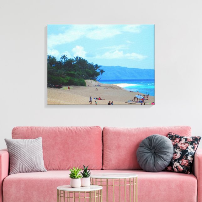 OAHU HAWAII #1 CANVAS PRINT (Insitu(LivingRoom))