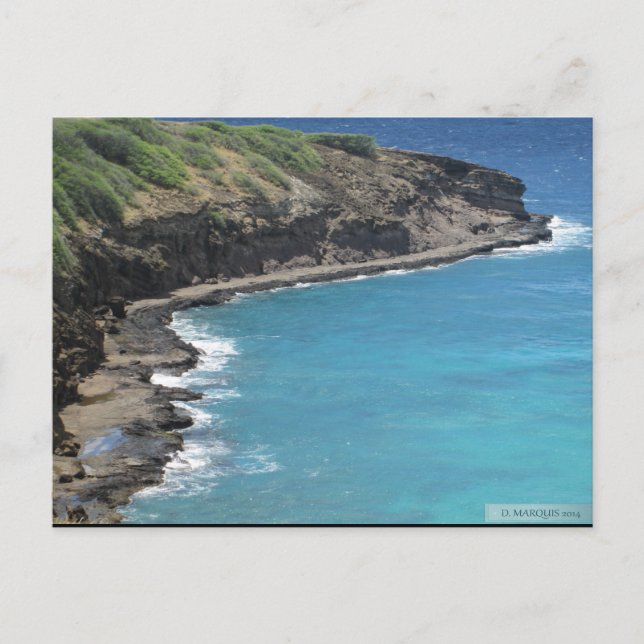 OAHU,HAWAII#4 POSTCARD (Front)