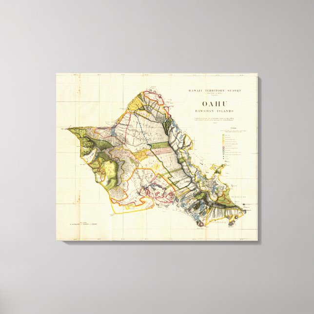 Oahu, Hawaii Canvas Print (Front)