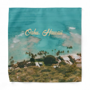 Oahu Hawaii Island Travel Souvenir Bandana