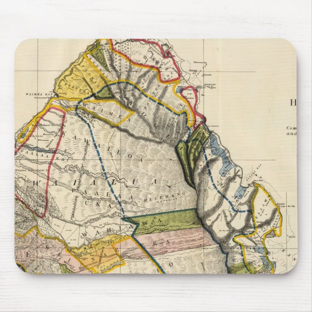 Oahu, Hawaii Mouse Pad (Front)