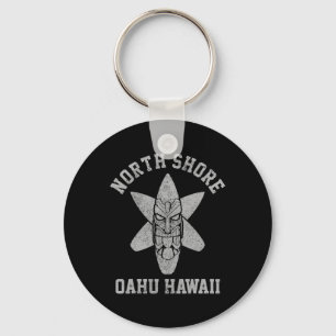 Oahu Hawaii North Shore Surf Beach Surf Surfer Gif Keychain