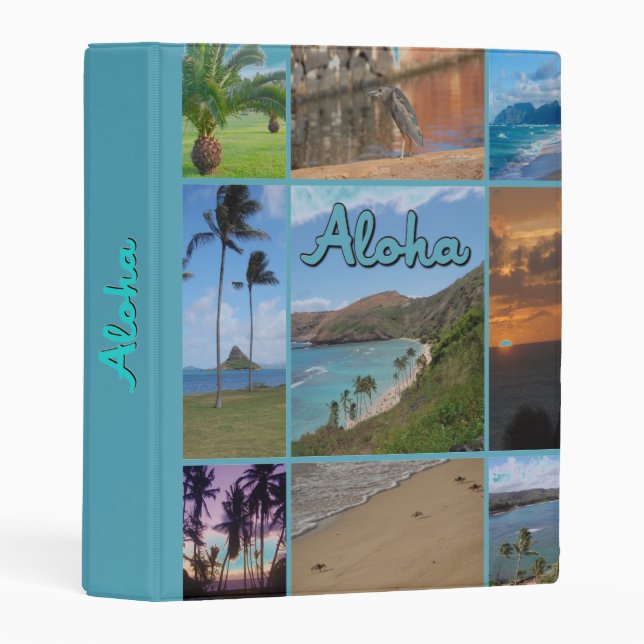 Oahu, Hawaii  ring binder (Front/Spine)