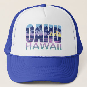 Oahu Hawaii Trucker Hat