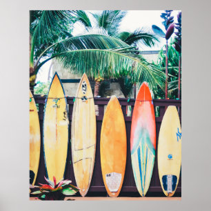 Oahu Surf Poster