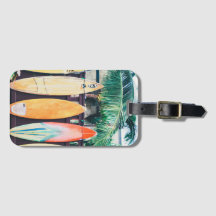 Oahu Surfboards | Luggage Tag