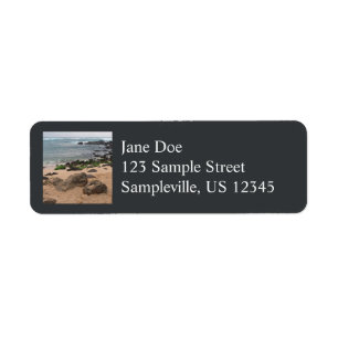 Oahu's North Shore and Sea Turtle Label