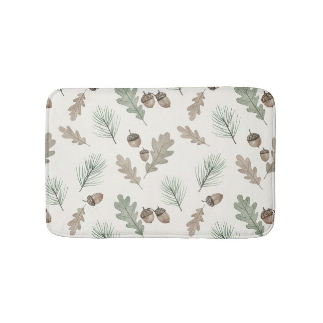 Oak & Acorn Harmony Bath Mat (Front)