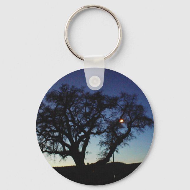 Oak at Dusk Keychain (Front)