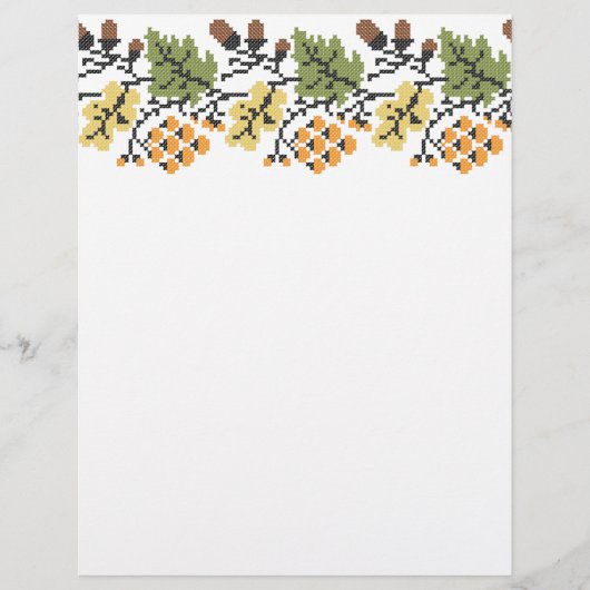 Oak autumnal background (Front)