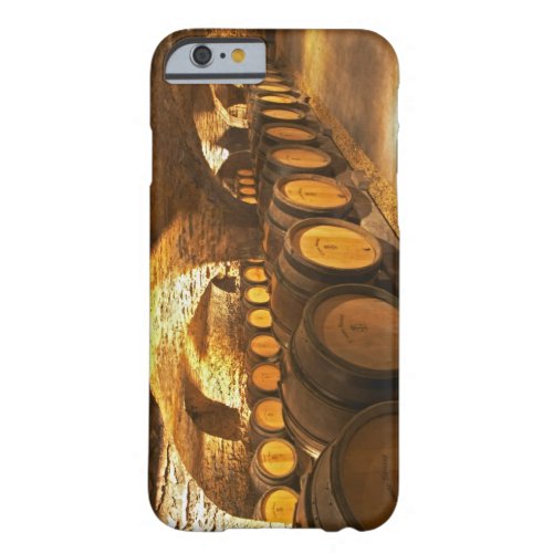 Oak barrles in the cellar at Domaine Comte Barely There iPhone 6 Case