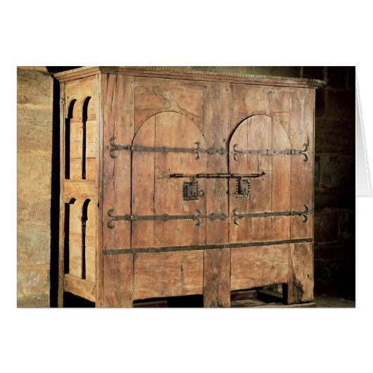 Oak chest of drawers cards (Front Horizontal)