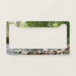 Oak Creek and Mallard Ducks Nature Photography License Plate Frame