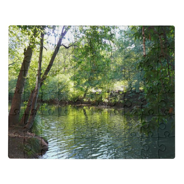 Oak Creek I in Sedona Arizona Nature Photography Jigsaw Puzzle (Puzzle Horizontal)