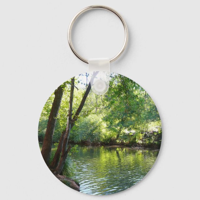 Oak Creek I in Sedona Arizona Nature Photography Keychain (Front)