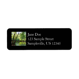 Oak Creek I in Sedona Arizona Nature Photography Label