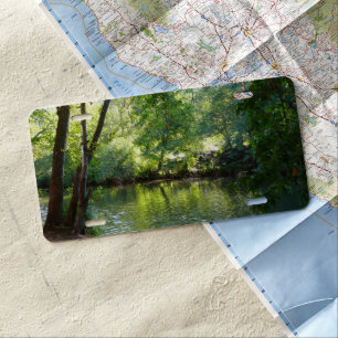 Oak Creek I in Sedona Arizona Nature Photography License Plate