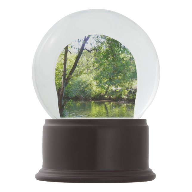 Oak Creek I in Sedona Arizona Nature Photography Snow Globe (Front)