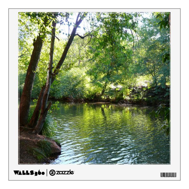 Oak Creek I in Sedona Arizona Nature Photography Wall Sticker (Front)