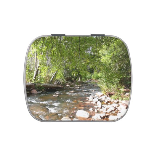 Oak Creek II in Sedona Arizona Nature Photography Candy Tin (Top)