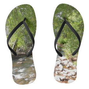 Oak Creek II in Sedona Arizona Nature Photography Flip Flops