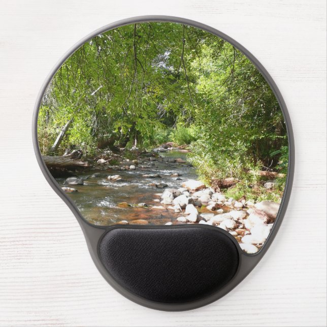 Oak Creek II in Sedona Arizona Nature Photography Gel Mouse Pad (Front)