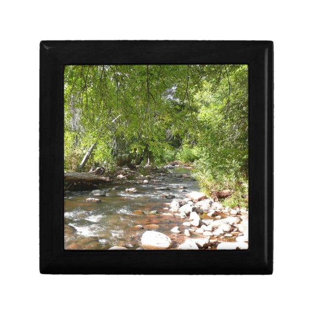 Oak Creek II in Sedona Arizona Nature Photography Gift Box (Front)