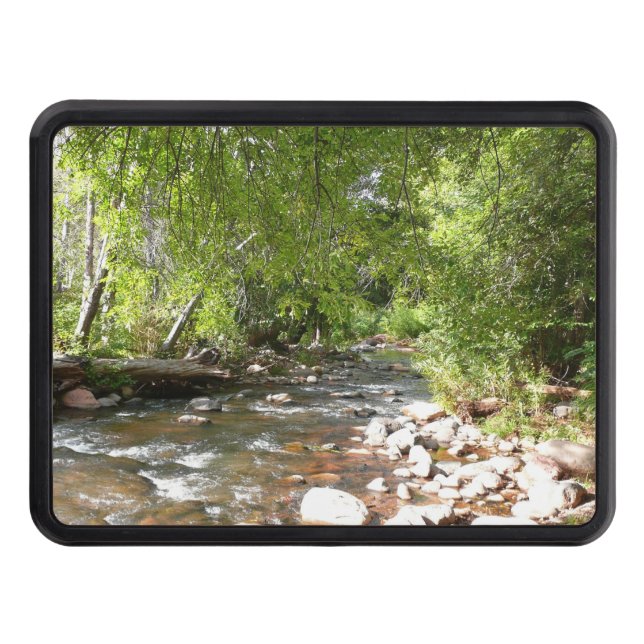 Oak Creek II in Sedona Arizona Nature Photography Hitch Cover (Front)