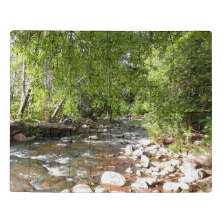 Oak Creek II in Sedona Arizona Nature Photography Jigsaw Puzzle