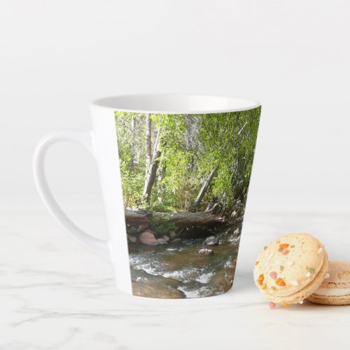 Oak Creek II in Sedona Arizona Nature Photography Latte Mug