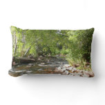 Oak Creek II in Sedona Arizona Nature Photography Lumbar Pillow