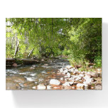 Oak Creek II in Sedona Arizona Nature Photography Paperweight